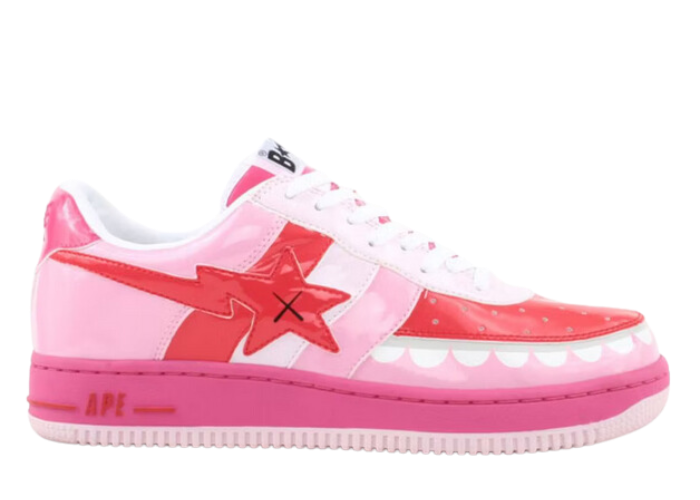 A Bathing Ape Bape Sta KAWS Chompers Pink - FS-029 630 Raffles and